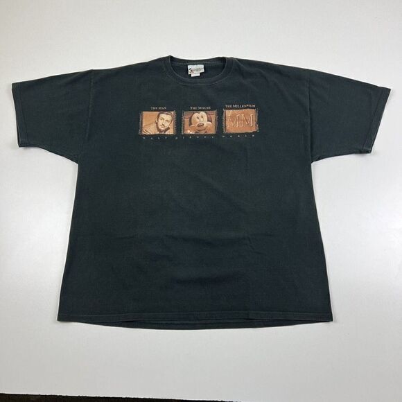VTG Y2K 2000 Walt Disney World The Man The Mouse The Millennium T Shirt Sz XL - Picture 1 of 11